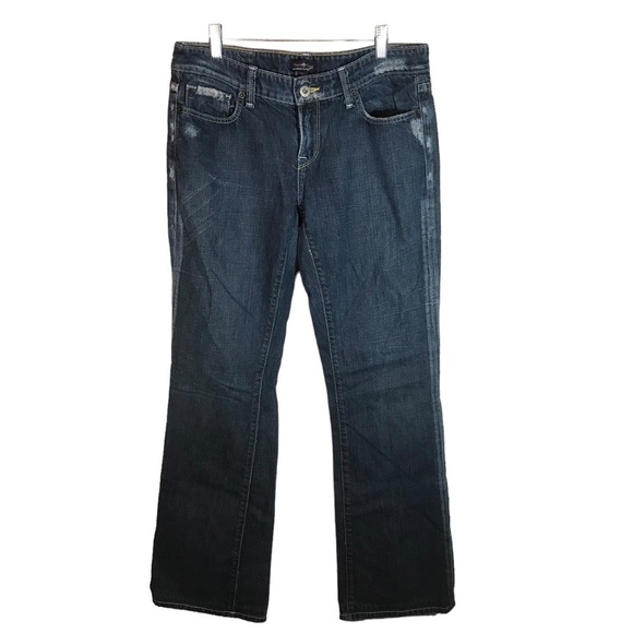 People 4 peace women’s boot cut jeans size 28 low rise made in USA - Picture 1 of 15